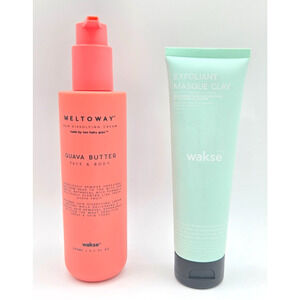 Wakse- Meltoway Hair Dissolving Cream Guava Butter + Exfoliating Masque Clay NEW